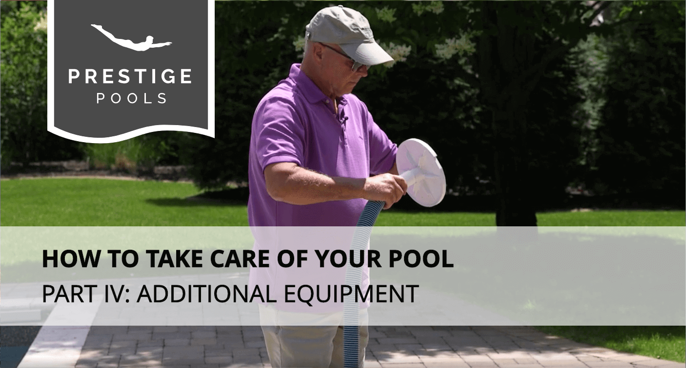 How to take care of your pool infographic